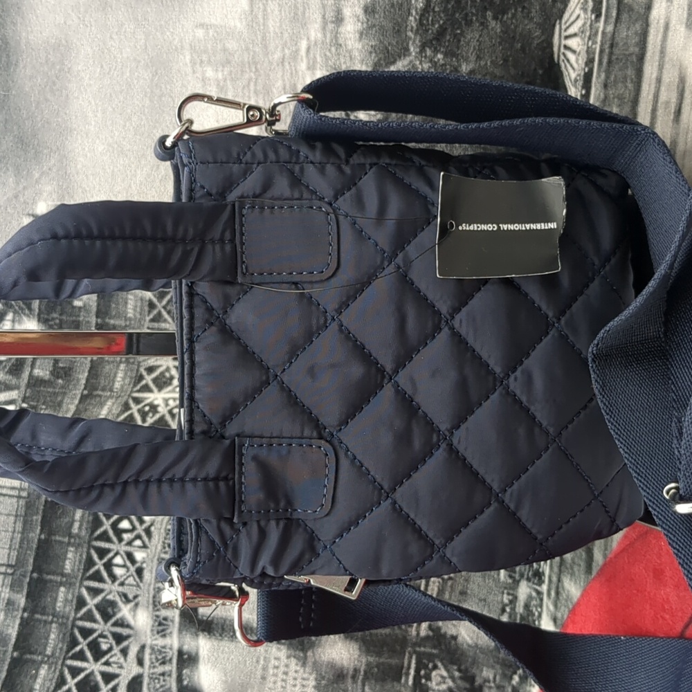 International Concepts Nylon Rachell Quilted Mini Crossbody - Picture 2 of 6